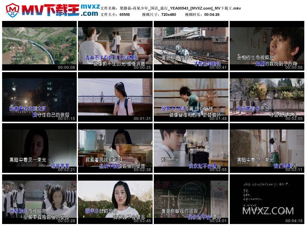 梁静茹-再见少年_国语_流行_YEA00543